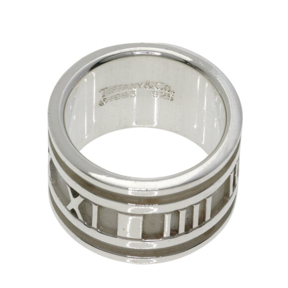 Tiffany & Co. Atlas Wide Ring, Silver, Women's